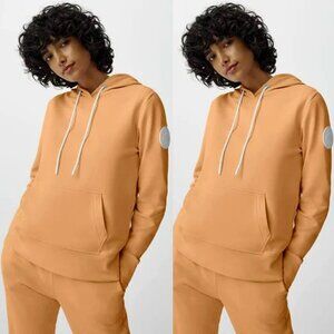 NWT Canada Goose Ladies Muskoka Hoody Sweatshirt Pastel Orange Haze Cotton Sz S